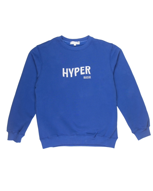 Hyper Logo Crewneck - Blue